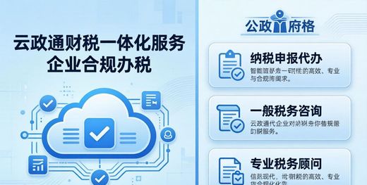 财税服务有哪些？八种涉税代办和咨询