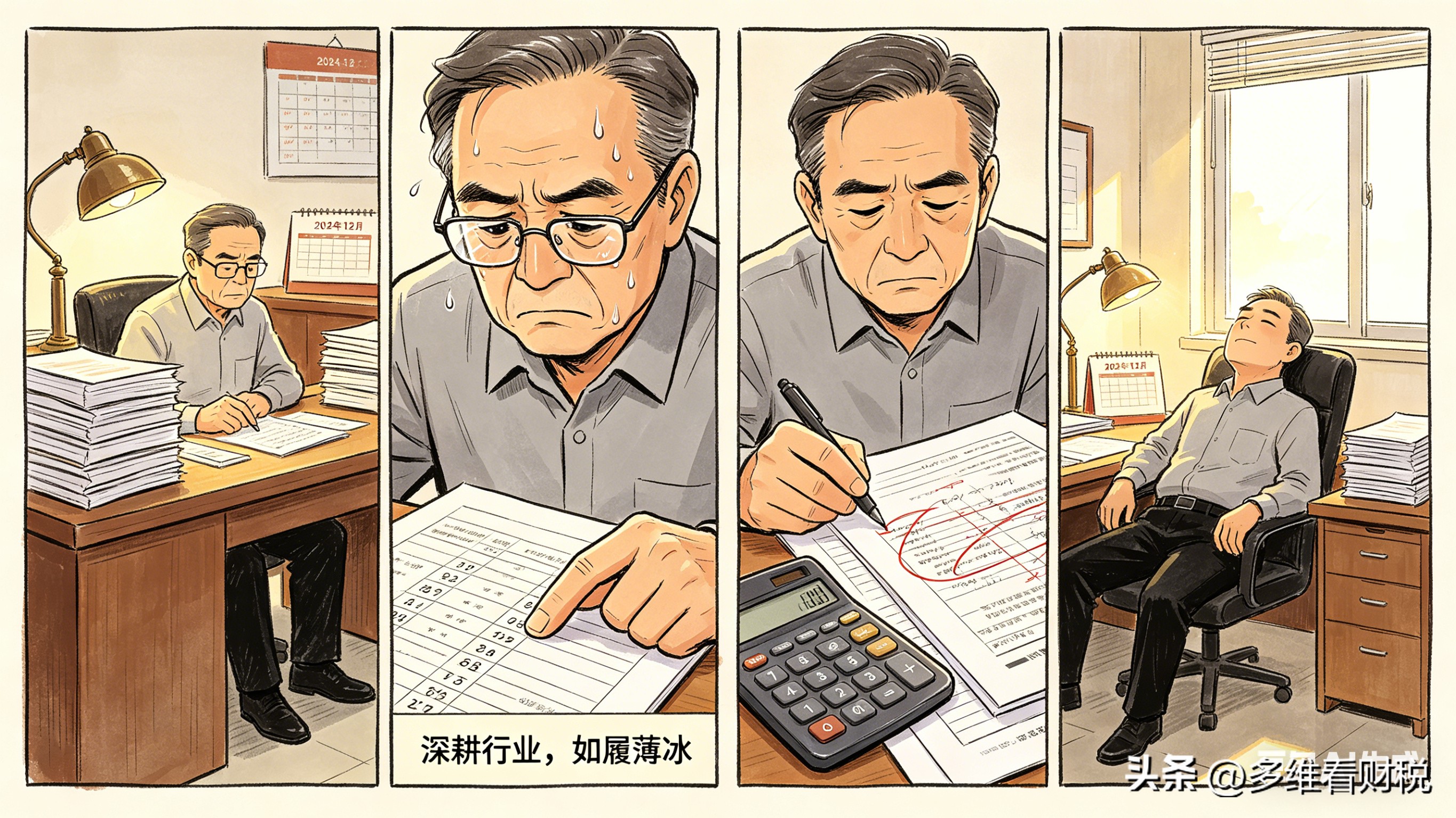 财税行业资讯_会计越老越谨慎 税务越干胆子越小 税务风险规避