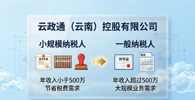 选择纳税人身份_昆明一般纳税人公司注册_小规模纳税人与一般纳税人区别