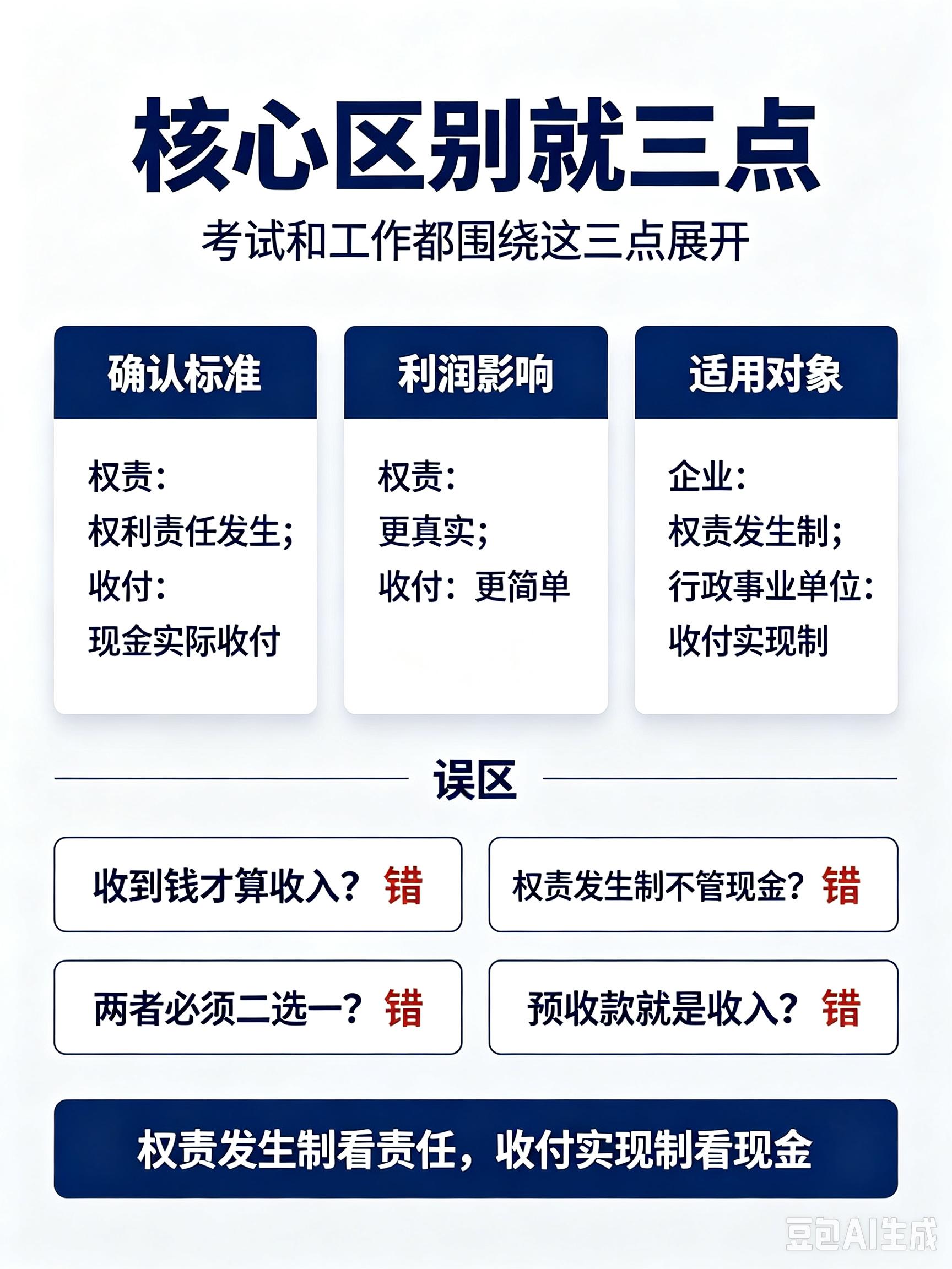 权责发生制与收付实现制 财税实务区别_会计基础概念讲解_权责发生制与收付实现制区别